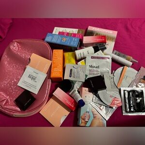 Make up pouch full of goodies